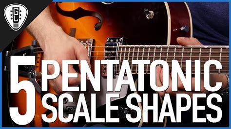 The 5 Pentatonic Scale Shapes Guitar Lesson Guitar Techniques And