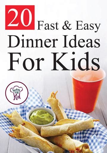 If you're looking for fun and easy dinner recipes your kids will love, consider these 60 awesome meal ideas below: 20 Fast and Easy Dinner Ideas For Kids