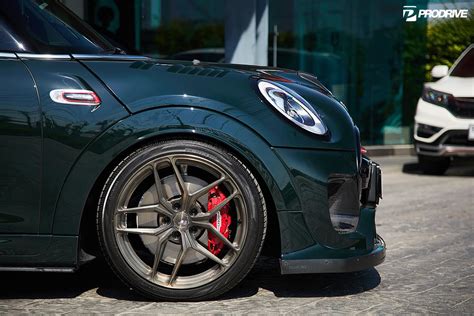 Mini Cooper S F56 Jcw Green Bc Forged Rz22 Wheel Front