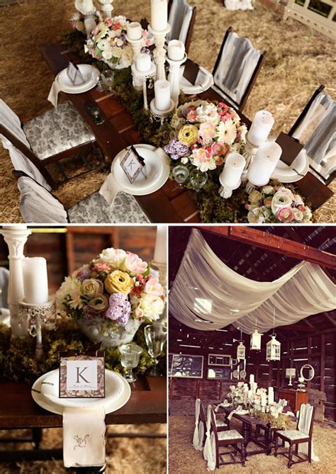 Rustic Meets Vintage Celebrations At Home