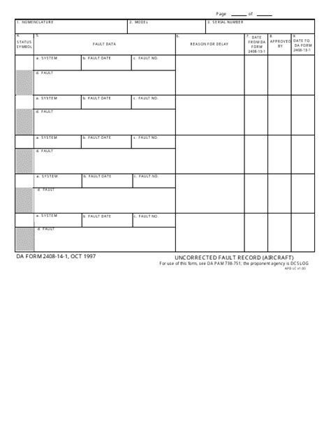 Da Form 2408 Fill Out Sign Online And Download Printa