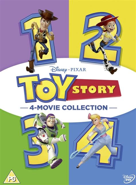 Toy Story 4 Movie Collection Dvd Box Set Free Shipping Over £20