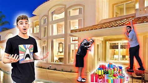We Snuck Into Faze Rugs House On His Birthday And Surprised Him With