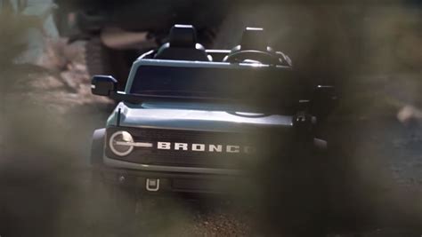 Drivable Electric Ford Bronco Will Keep Your Kids Busy And Entertained
