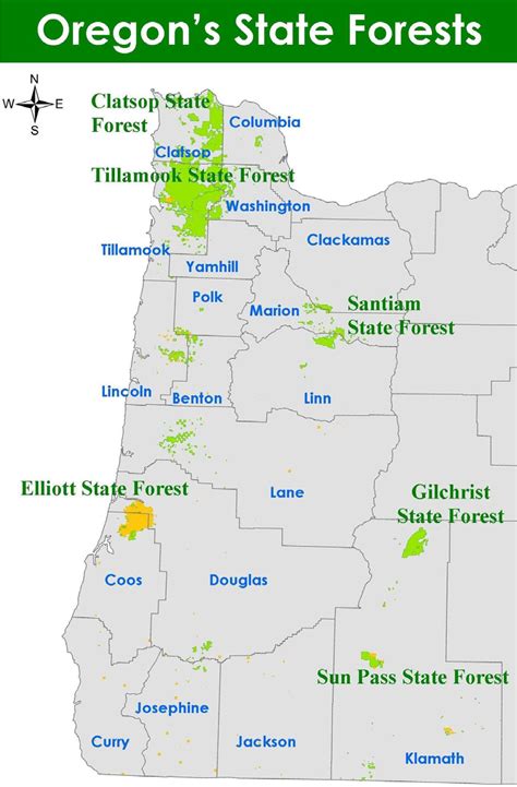 Orww Elliott State Forest Maps