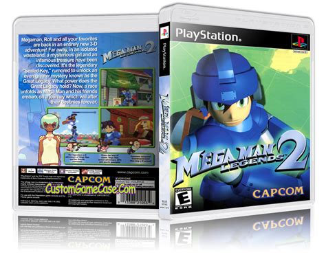 Megaman Legends 2 Sony Playstation 1 Psx Ps1 Empty Custom Case