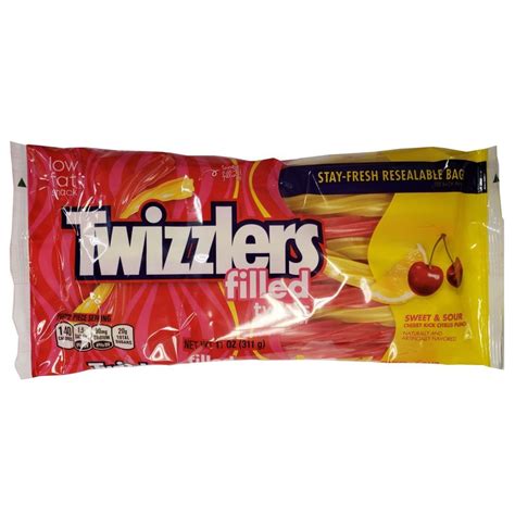 11 Oz Twizzlers Sweet And Sour Filled Blooms Kosher