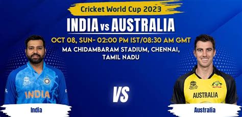 India Vs Australia Today Match Prediction World Cup 2023