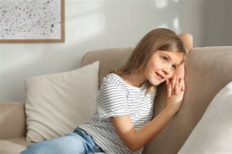 Tween Jeans Couch Stock Photos Free Royalty Free Stock Photos From