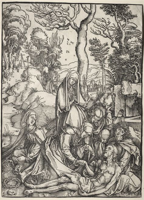 The Great Passion The Lamentation Of Christ Albrecht Dürer German 1471 1528 Free
