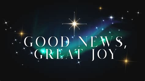 Good News Great Joy Lifepoint Church Resources