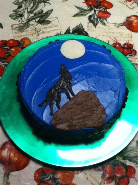 Howling Wolf Cake Mermaid Birthday Cakes