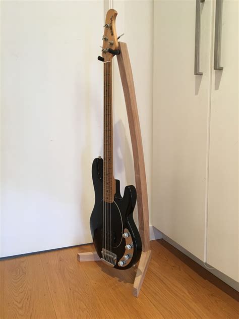 Wooden Acoustic Electric Guitar Stand Maple Gary Hugos Woodshop
