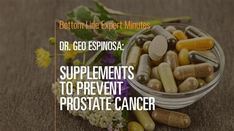 Supplements To Prevent Prostate Cancer Youtube