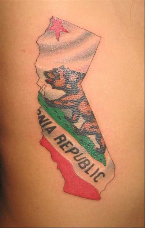 34 Awesome California Tattoos Get Free Tattoo Design Ideas