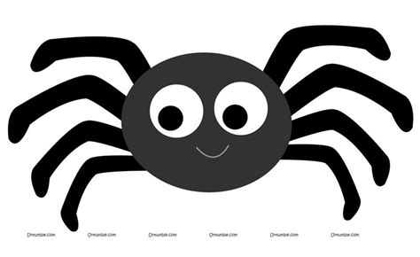 Nursery Rhymes Theme Incy Wincy Spider Cutout