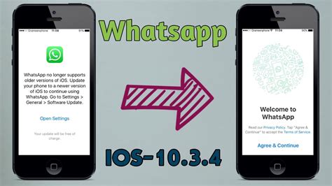 Whatsapp 100 Working In Iphone 45s Ios 1034 Youtube