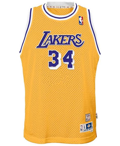adidas Shaquille O'Neal Los Angeles Lakers Retired Player ...