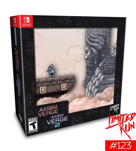 Switch Limited Run 123 Axiom Verge 1 And 2 Double Pack Collectors Edi