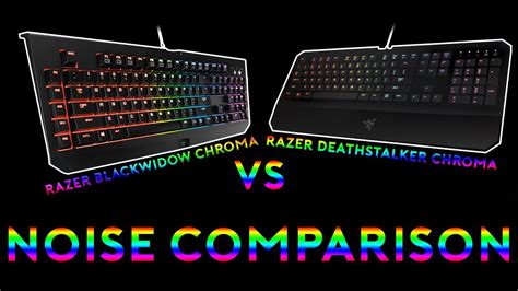 That changes all the colours. Razer Blackwidow Chroma vs Razer Deathstalker Chroma ...