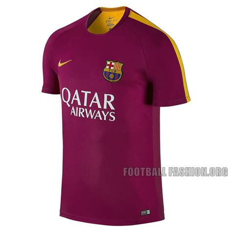 Fc Barcelona 2016 Nike Training And Pre Match Jerseys