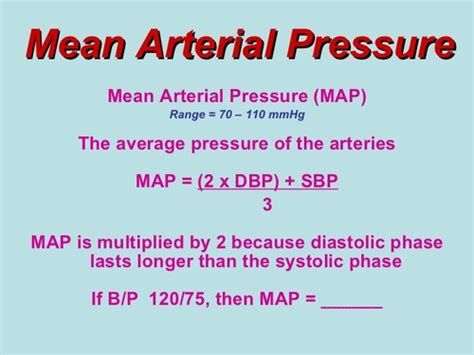 How To Calculate Mean Arterial Pressure The Tech Edvocate