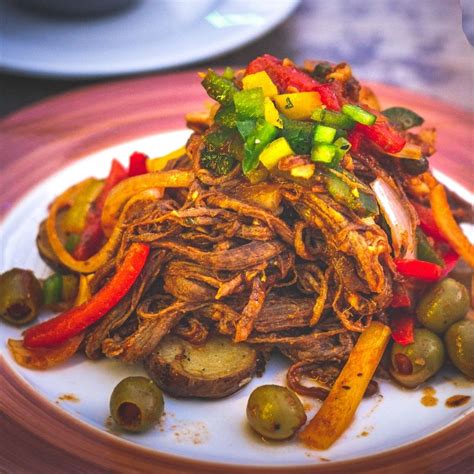 Cuban Ropa Vieja Shredded Beef In Tomato Sauce Foodom