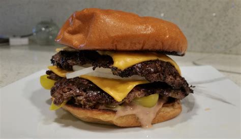 Double smash inspired by the In-N-Out Double-Double. in ...