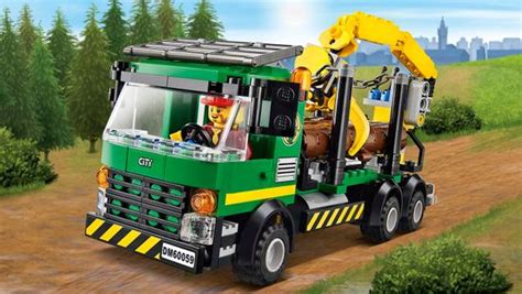 Le Camion Forestier 60059 Lego City Sets Pour Les Enfants Fr