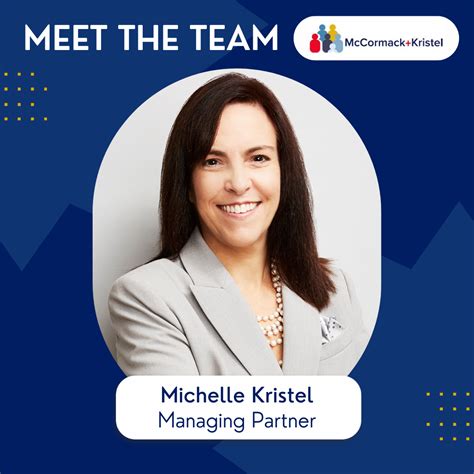 Meet The Team Michelle Kristel — Mccormack Kristel Diversity