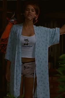 Discover and share the best gifs on tenor. Jessica Alba - Idle Hands - PJs | helloweenies | Pinterest