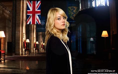 Hd The Amazing Spider Man 2 Emma Stone As Gwen Stacy Wallpaper