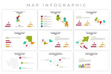 Editable Maps For Powerpoint Presentation