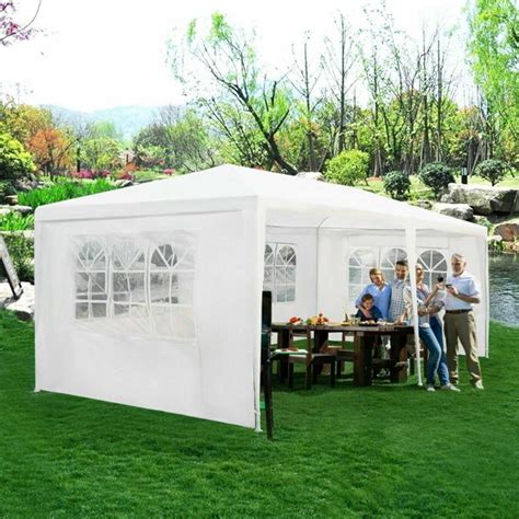 How much does the shipping cost for 10' x 20' canopy? Gymax Outdoor 10'x20' Canopy Tent Heavy Duty Wedding Party ...