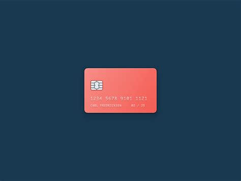 Credit Card Icon By James Gill For Gosquared On Dribbble