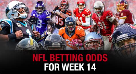 Nfl Betting Odds For Week 14 Wagerwebs Blog