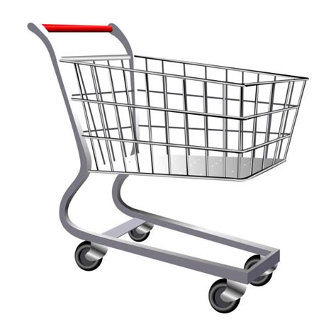 Best Grocery Cart Illustrations Royalty Free Vector Graphics And Clip