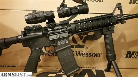 Armslist For Sale Sandw Ar 15 Rifle With Optic Package Smith And Wesson