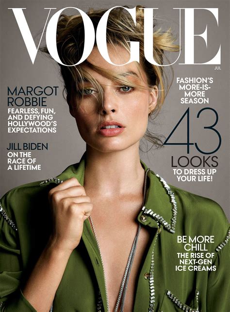 Margot Robbie Vogue Cover Photographed By Inez And Vinoodh Vogue Covers Vogue Us Vogue