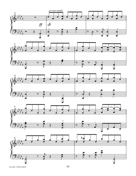 Epiphany sheet music the piano guys cello and piano. All Of Me - Jon Schmidt