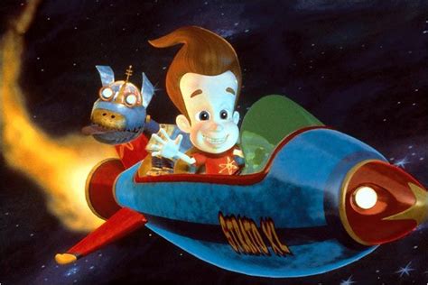 Image Jimmy And Goddard In The Strato Xl Jimmy Neutron Wiki