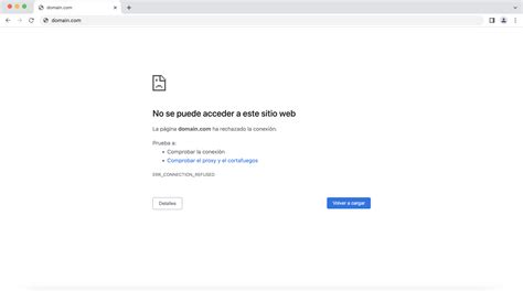 C Mo Arreglar Err Connection Refused En Chrome Siteground Kb