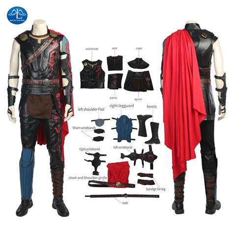 Thor Ragnarok Thor Costume Movie Superhero Cosplay Costume Halloween