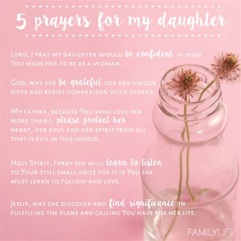 Restoration Ministries A Prayer For My Daughter
