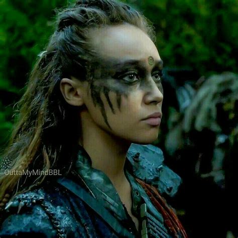 Pin By Alycia Woodson On Lexa The 100 Show The 100 Clexa Warrior Makeup