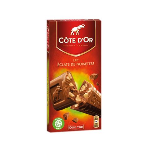 Cote Dor Milk Chocolate With Crushed Hazelnuts 200g