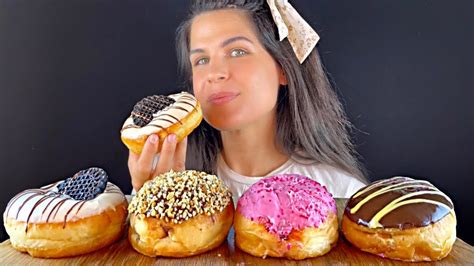 Donuts Mukbang Eating Sounds Asmr Doughnut Autonomous Sensory Meridian Response