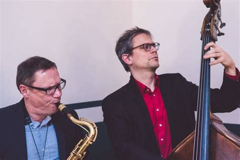 Jazzduo Bei Einem Event In Berlin Wilmersdorf Voyage Jazzband Aus