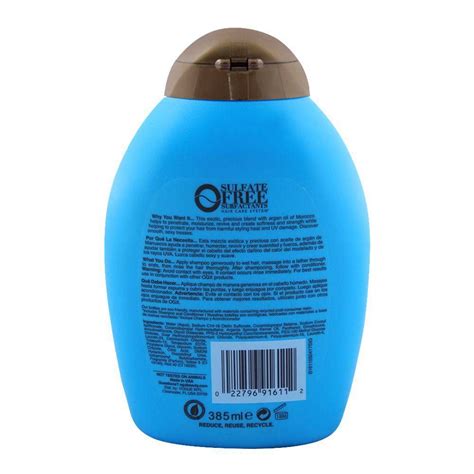 Ketoconazole is used to treat certain serious fungal infections in the body. Order OGX Renewing + Argan Oil of Morocco Shampoo 385ml