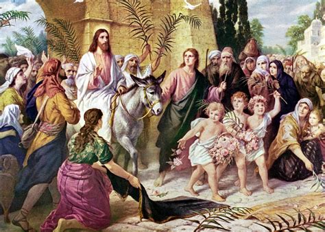 Redeemer Of Israel Holy Week Day 1 Triumphal Entry